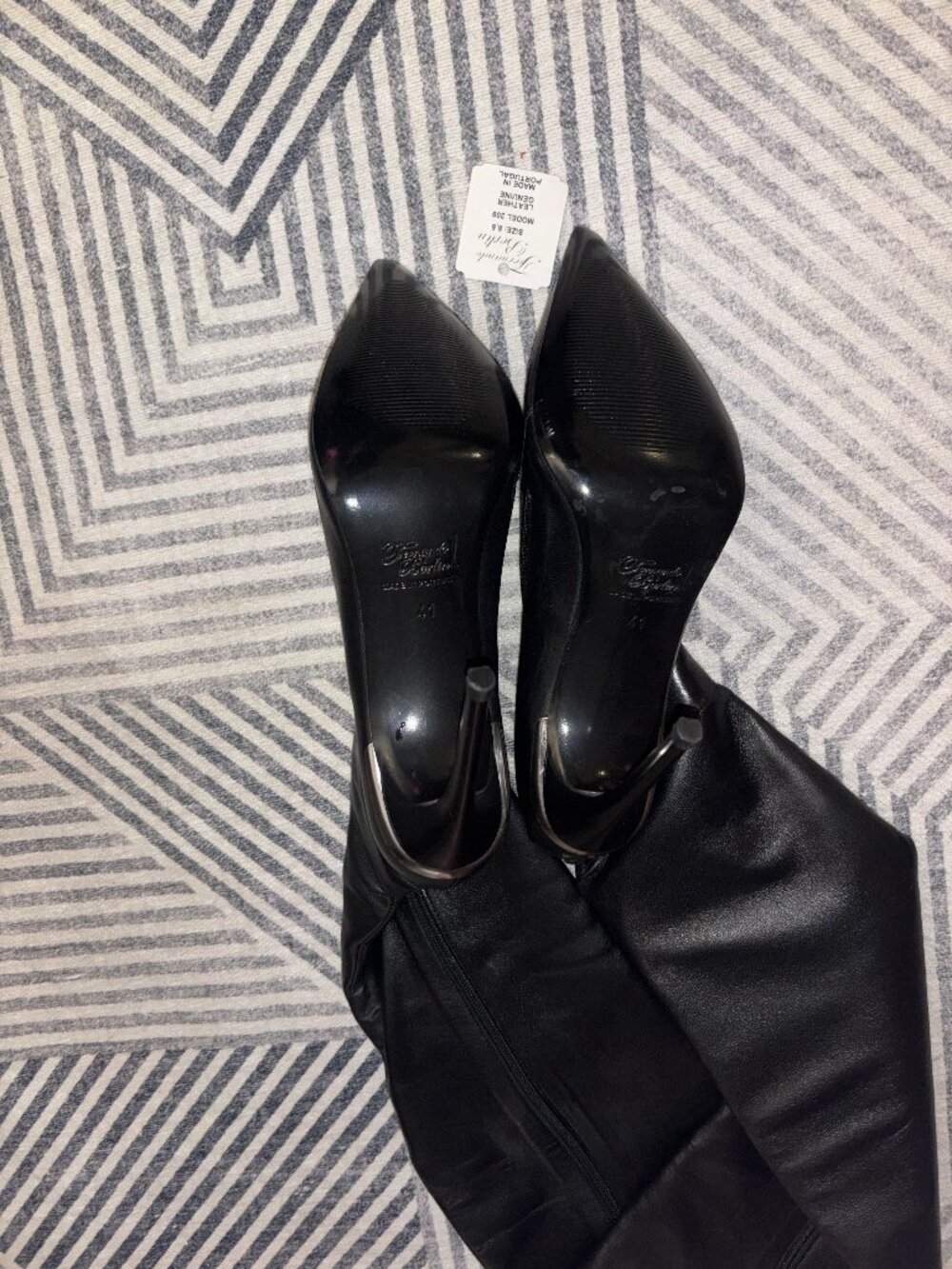 Fernando Berlin Stiletto Thigh Highs Boots - Picture 3 of 15